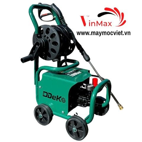 Máy Rửa Xe 3400W Deko DK-3400 Rulo Cuộn Dây