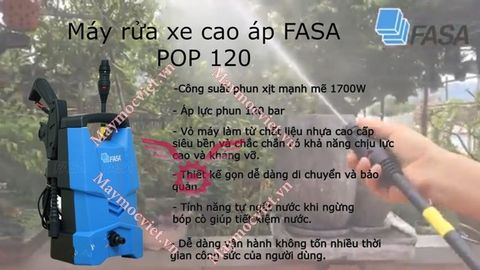 Máy xịt rửa áp lực cao FASA POP 120