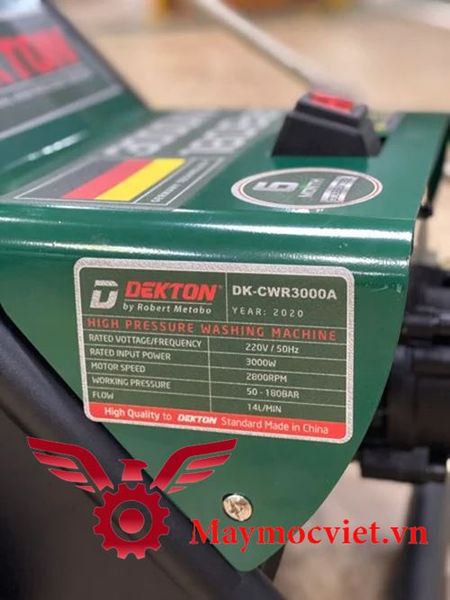 Máy xịt rửa áp lực cao DEKTON CWR-3000A