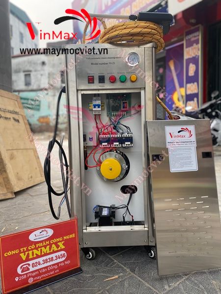 Máy rửa xe hơi nước nóng tự động 220v Vinmax PH-9Z