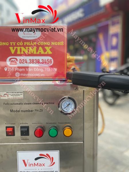 Máy rửa xe hơi nước nóng tự động 220v Vinmax PH-9Z