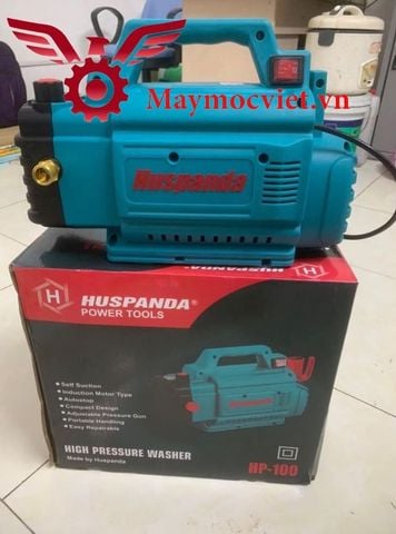 Máy Rửa Xe 2600W Huspanda HP 100 có chỉnh áp