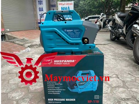 Máy rửa xe Huspanda HP110 có chỉnh áp