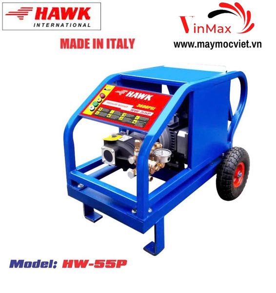 Máy rửa xe cao áp Hawk HW-55P Công suất 5,5KW