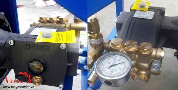 Máy rửa xe cao áp Hawk HW-55P Công suất 5,5KW