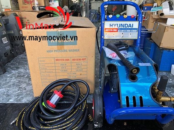 Máy xịt rửa cao áp HYUNDAI HD1115-30A (3000W)