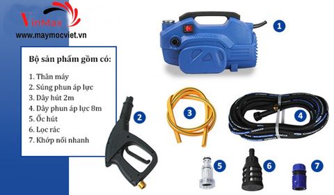 Máy xịt rửa HYUNDAI HRX916 (1600W)