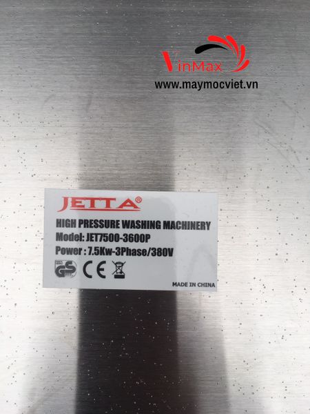 Máy rửa xe cao áp Jetta JET7500-3600P