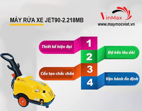 Máy rửa xe ô tô JET90-2.218MB