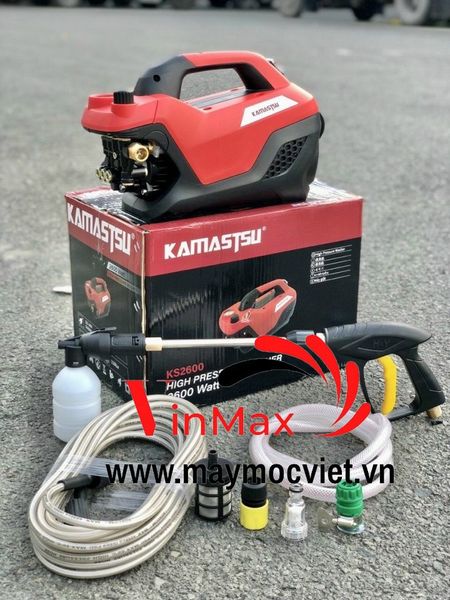 Máy Rửa Xe 2600W Kamastsu KS 2600