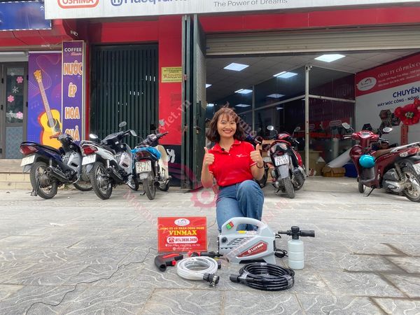 Máy rửa xe kết hợp phun bọt tuyết Lutian LT210G-1600