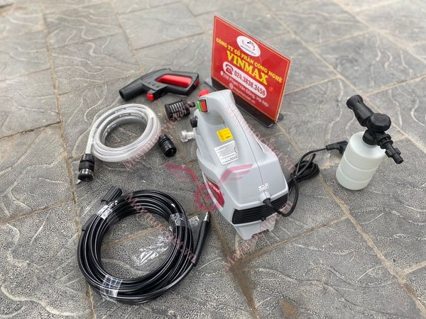 Máy rửa xe kết hợp phun bọt tuyết Lutian LT210G-1600