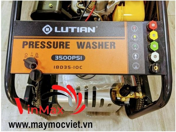 Máy rửa xe chạy dầu Diesel Lutian 18D35 - 10C