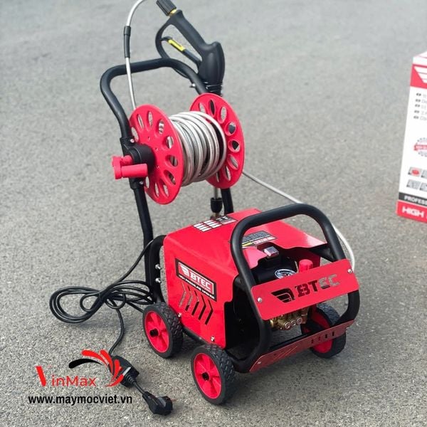 Máy rửa xe Btec BT3600 có chỉnh áp