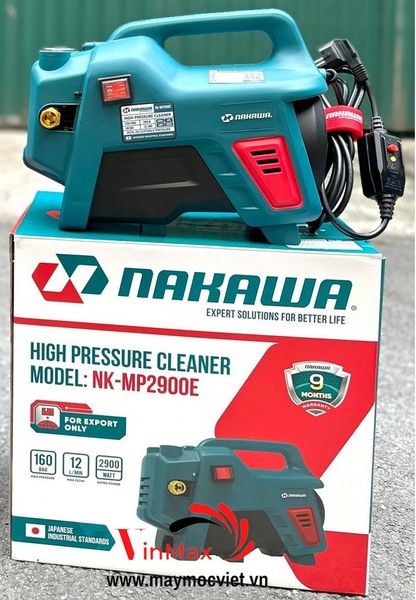 Máy rửa xe áp lực NAKAWA NK-MP2900E (không chỉnh áp)