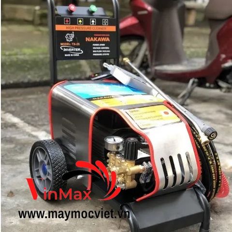 Máy Rửa Xe Cao Áp 2.5kw Nakawa TX25
