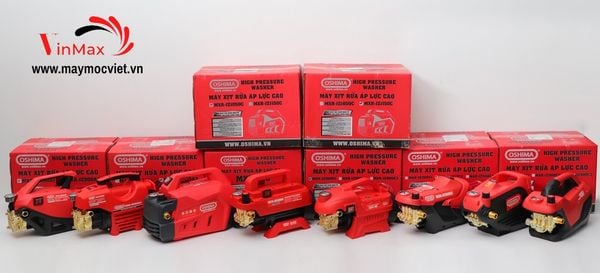 Máy rửa xe mini Oshima MXR-JZ900C3 2.5kW Đỏ Điện 1 pha