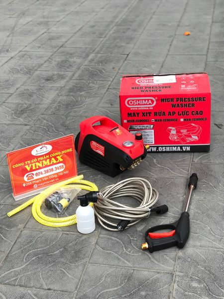 Máy Rửa Xe 2500W Oshima MXR-JZ900C2 Có Chỉnh Áp new