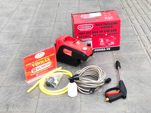 Máy Rửa Xe 2500W Oshima MXR-JZ900C2 Có Chỉnh Áp new