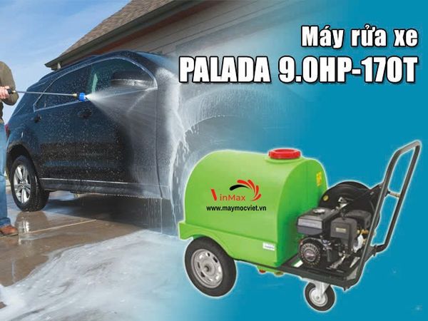 Máy phun rửa xe ô tô công nghiệp Palada 9.0HP-170T