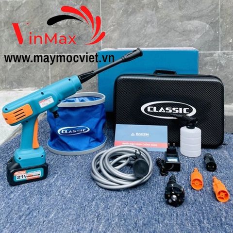 Máy rửa xe chạy pin Classic CLA200SD