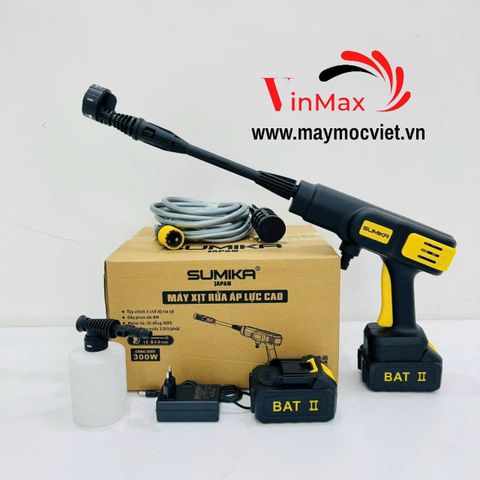 Máy rửa xe dùng pin Sumika SD4 300W
