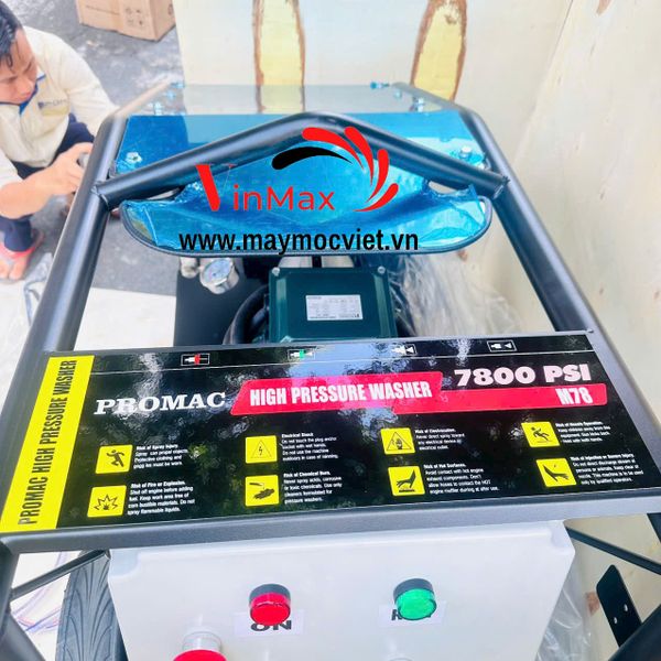 Máy xịt rửa siêu cao áp Promac M78 (22KW – 500bar)