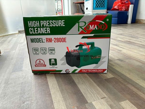 Máy Xịt Rửa Xe Romano 2800W RM-2800E