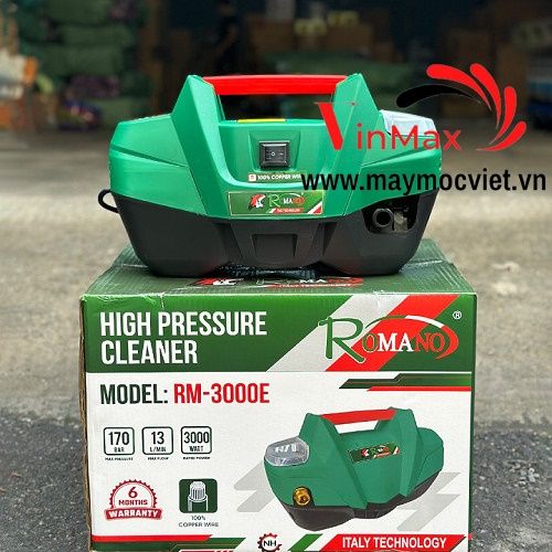 Máy Phun Xịt Rửa Xe Romano 3000W RM-3000E