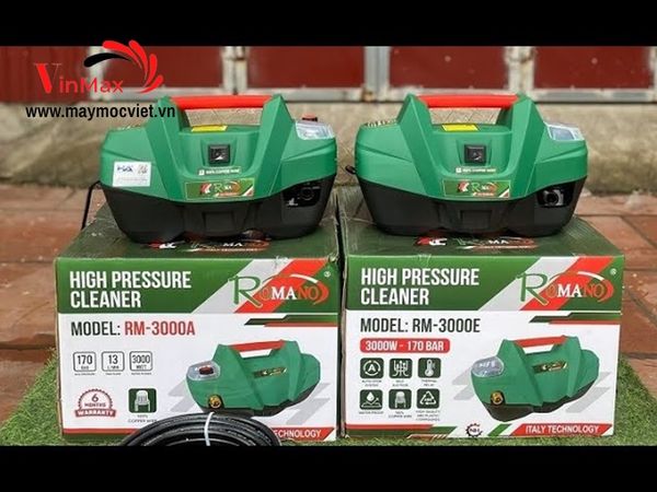 Máy Phun Xịt Rửa Xe Romano 3000W RM-3000E