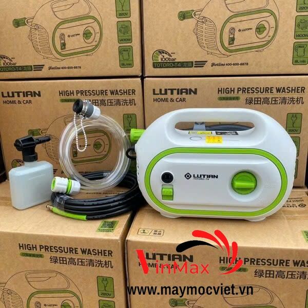 Máy Rửa Xe Lutian Totoro 1400W T4