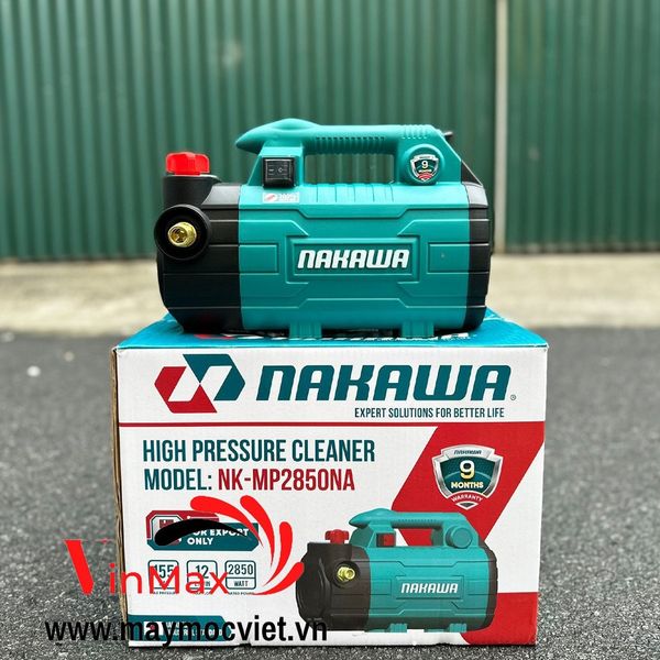 Máy rửa xe áp lực cao Nakawa 2850W NK-MP2850NA (có chỉnh áp)