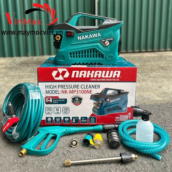 Máy rửa xe áp lực NAKAWA NK-MP3100NE