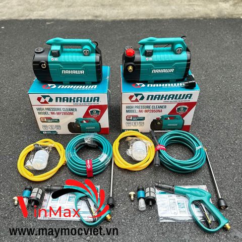Máy rửa xe áp lực cao Nakawa 2850W NK-MP2850NA (có chỉnh áp)