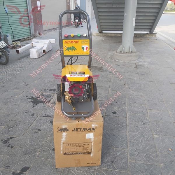 Máy Rửa Xe Cao Áp 2200W Jetman JM2200A