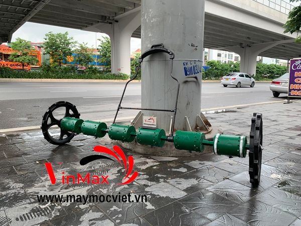 Máy gieo sạ lúa 6 trống loại cải tiến VMGH6