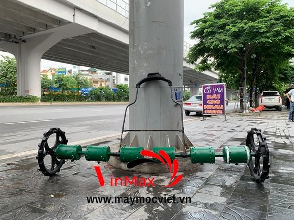 Máy gieo sạ lúa 6 trống loại cải tiến VMGH6