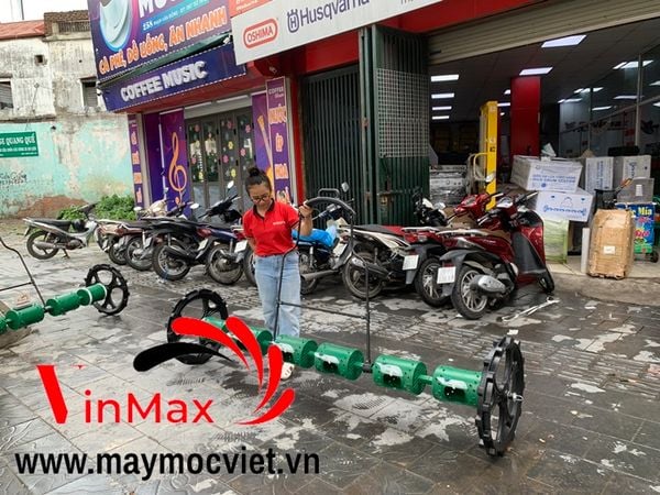 Máy gieo sạ lúa 6 trống loại cải tiến VMGH6