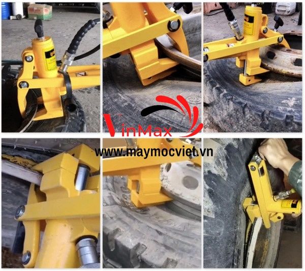 Máy sấn lốp bằng khí nén Rotaly VM120