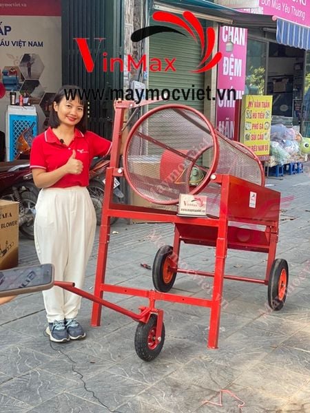 Máy sàng cát mắt lưới inox Vinmax VMSC200