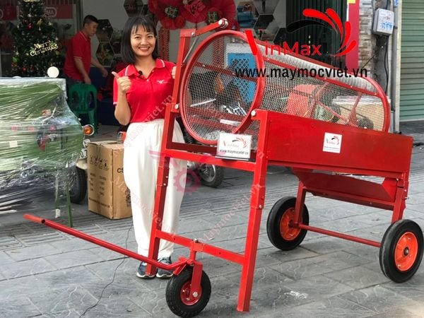 Máy sàng cát mắt lưới inox Vinmax VMSC200