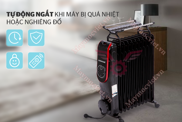 MÁY SƯỞI DẦU SUNHOUSE 11 LÁ SHD7082