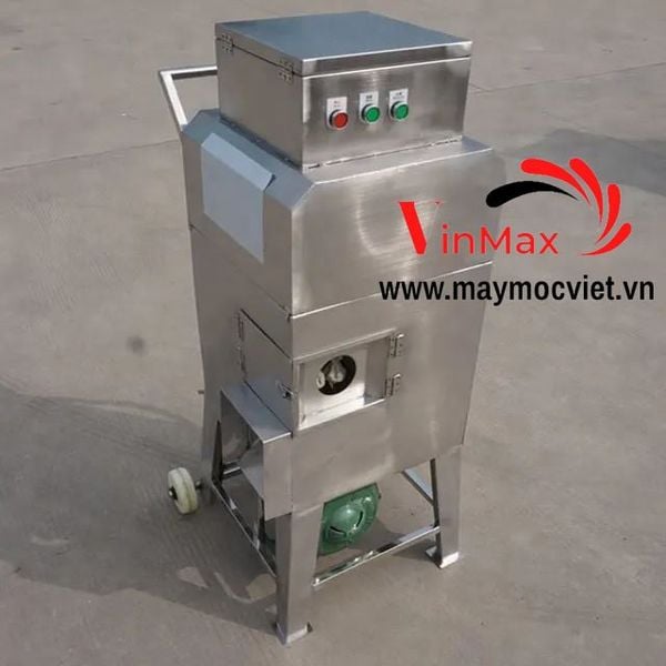 Máy tuốt hạt ngô tươi, Máy tách hạt bắp tự động, máy tách hạt mini VM268