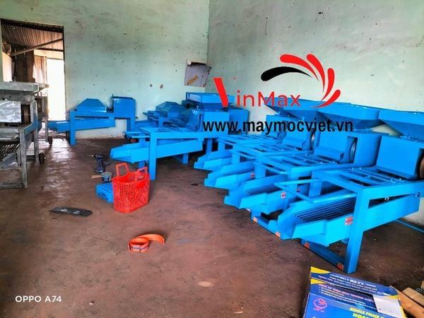 Máy bóc vỏ xanh quả macca Vinmax VMMC3000