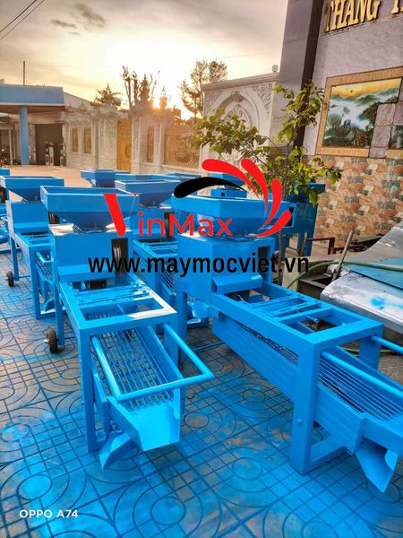 Máy bóc vỏ xanh quả macca Vinmax VMMC3000