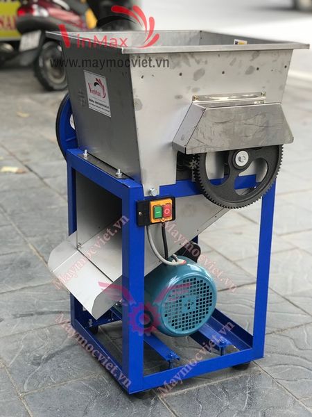 Máy thái cá tươi, táo mèo  24 lưỡi khung inox Vinmax VMT24