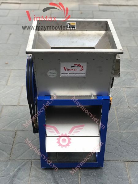 Máy thái cá tươi, táo mèo  24 lưỡi khung inox Vinmax VMT24