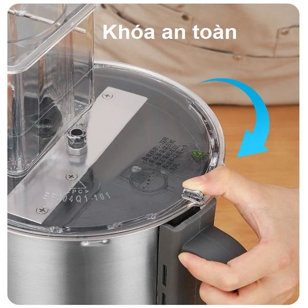 Máy thái củ quả đa năng thái hạt lựu, thái lát, thái sợi Turbo TBT200