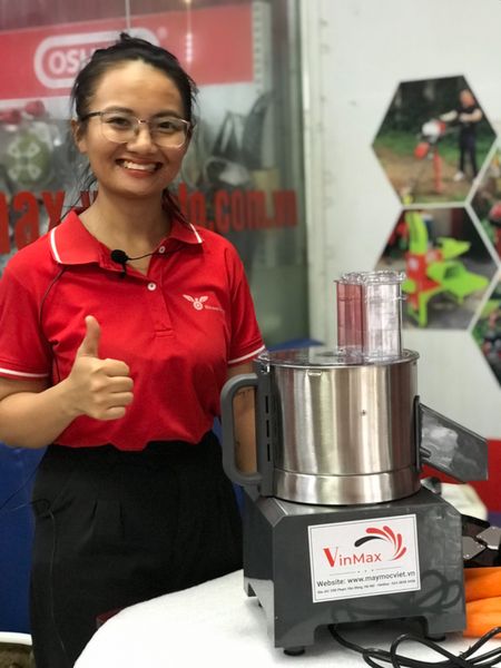 Máy thái củ quả đa năng thái hạt lựu, thái lát, thái sợi Turbo TBT200
