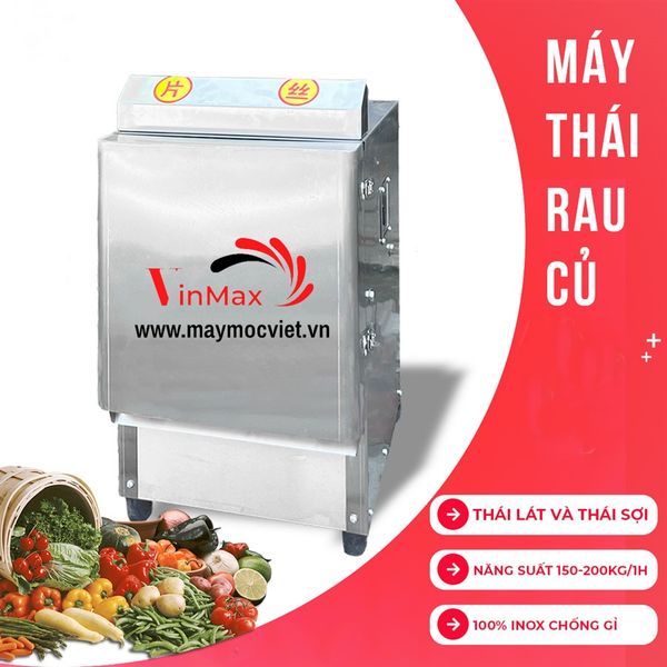 Máy thái rau củ 2 trong 1 Vinmax VM2-750